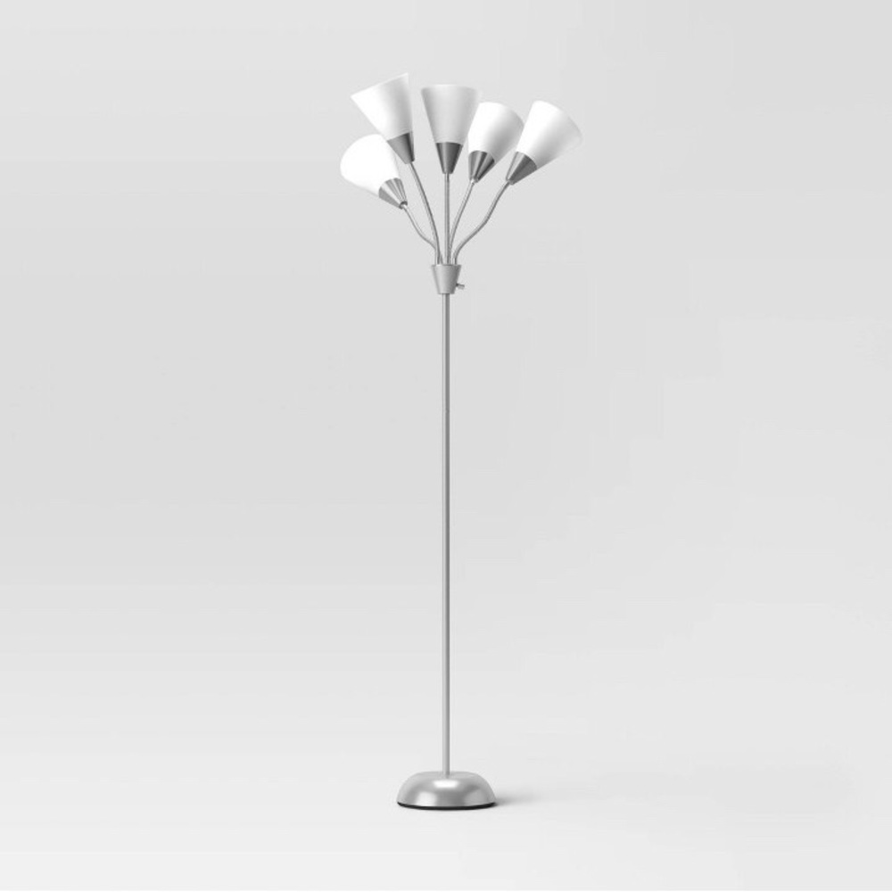 Brand new 5 head floor lamp